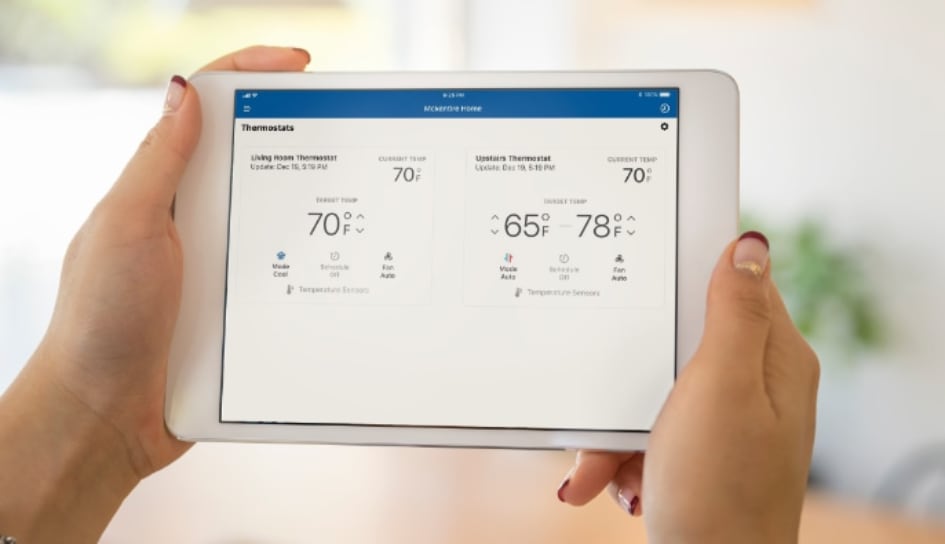 Thermostat control in Seattle